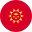  Kyrgyzstan flag